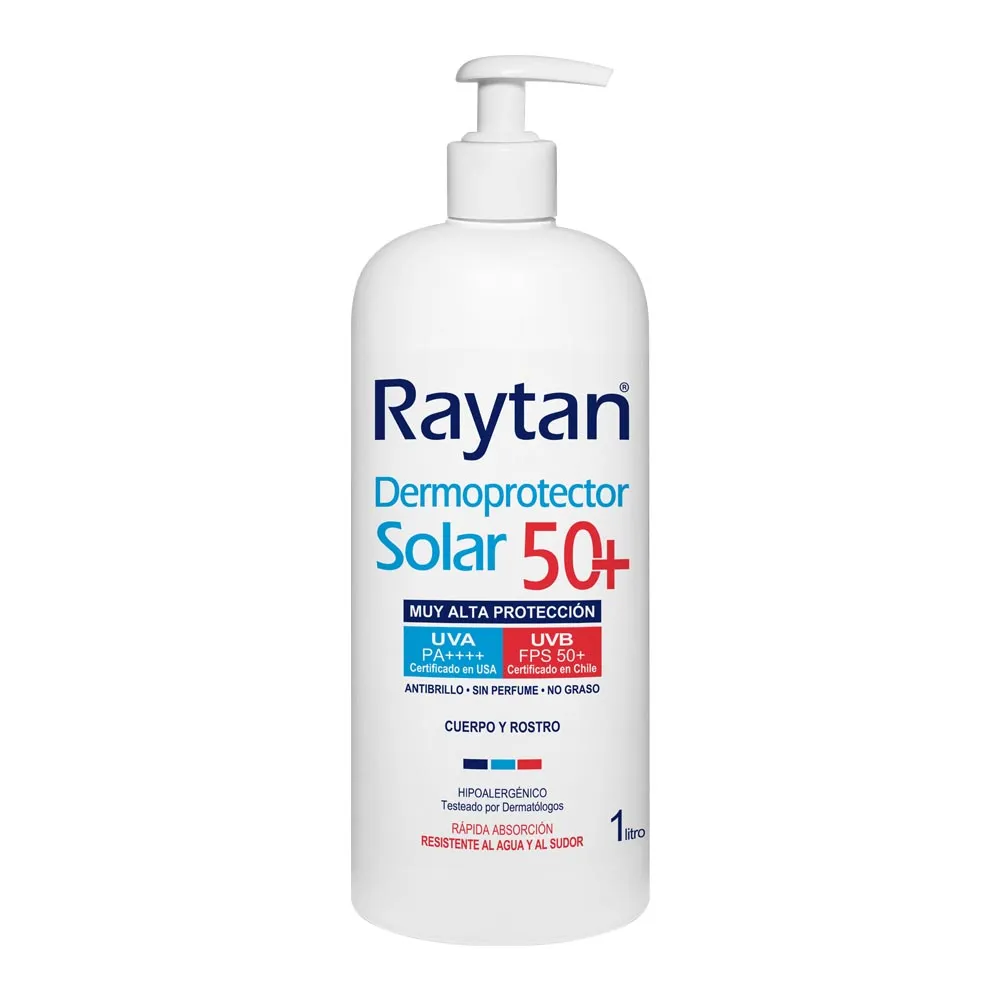 [543003] DERMOPROTECTOR SOLAR FPS 50+ 1 L RAYTAN