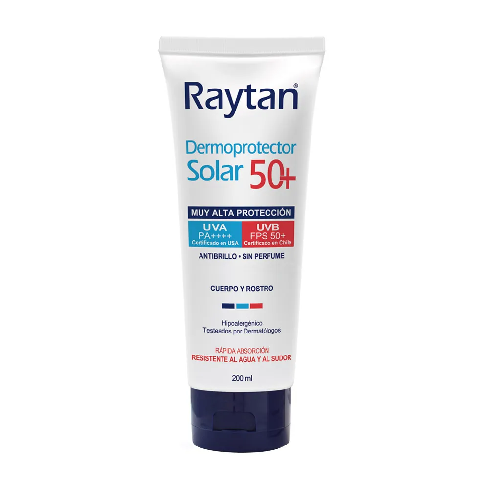 [543026] DERMOPROTECTOR SOLAR FPS 50+ 200 ML RAYTAN