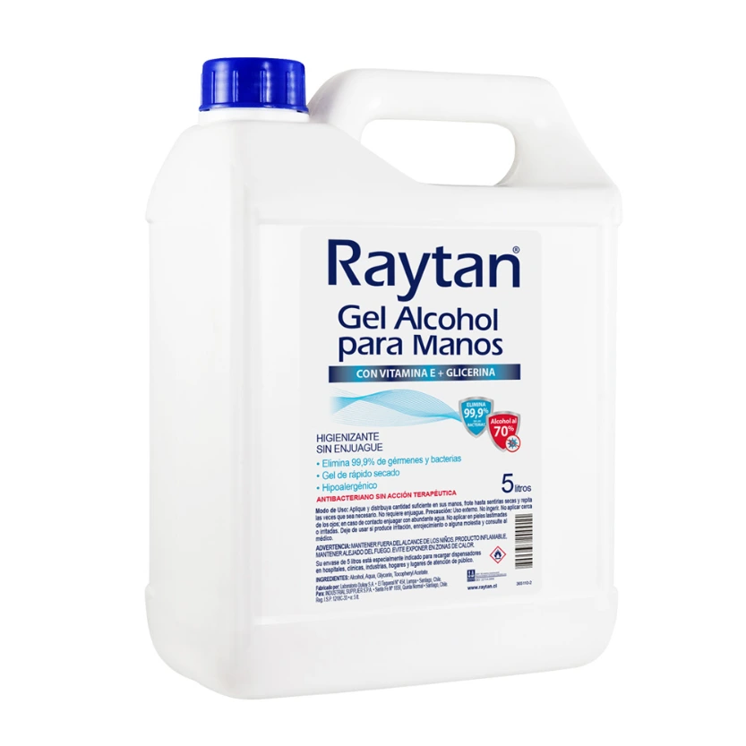 [543010] GEL ALCOHOL SAN. 5 L RAYTAN